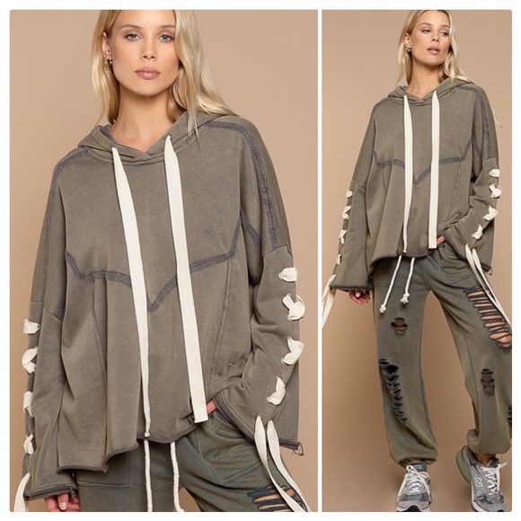 POL Urban Chic French Terry Hoodie - Picture 3 of 11